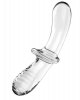 Szklany dwustronny dildo Satisfyer Double Crystal 